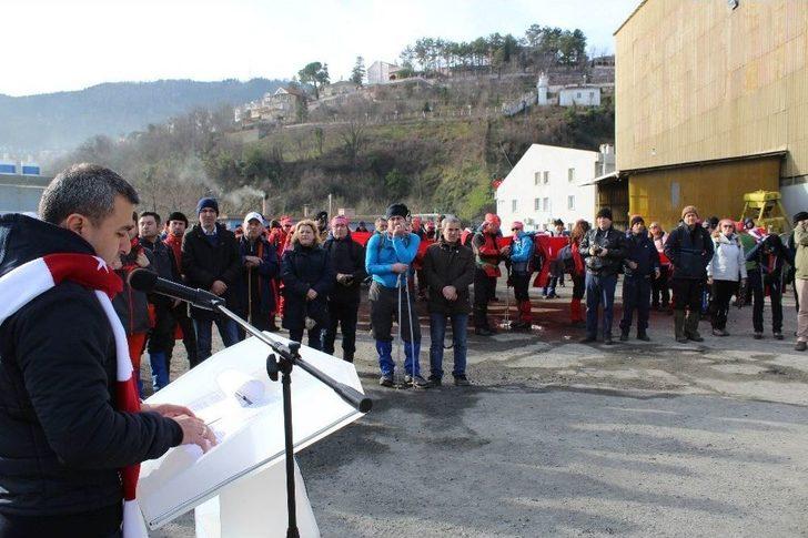Atatürk Ve İstiklal Yolu Kış Yürüyüşü Başladı G5