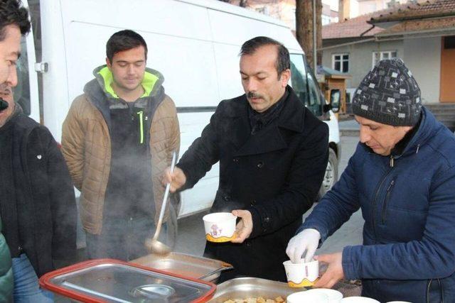 Kyk’dan Cami Cemaatine Çorba İkramı