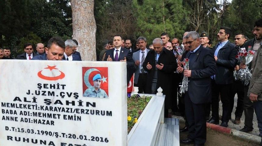 Şehit Ali Şahin Dualarda Anıldı