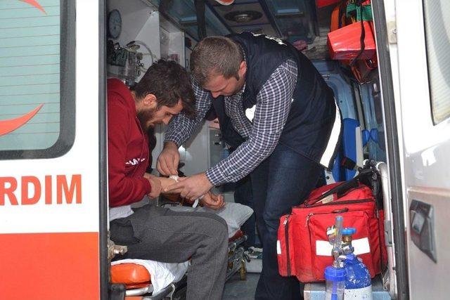 Hastaneden Ka&ccedil;ıp Ma&ccedil;a Geldi 1