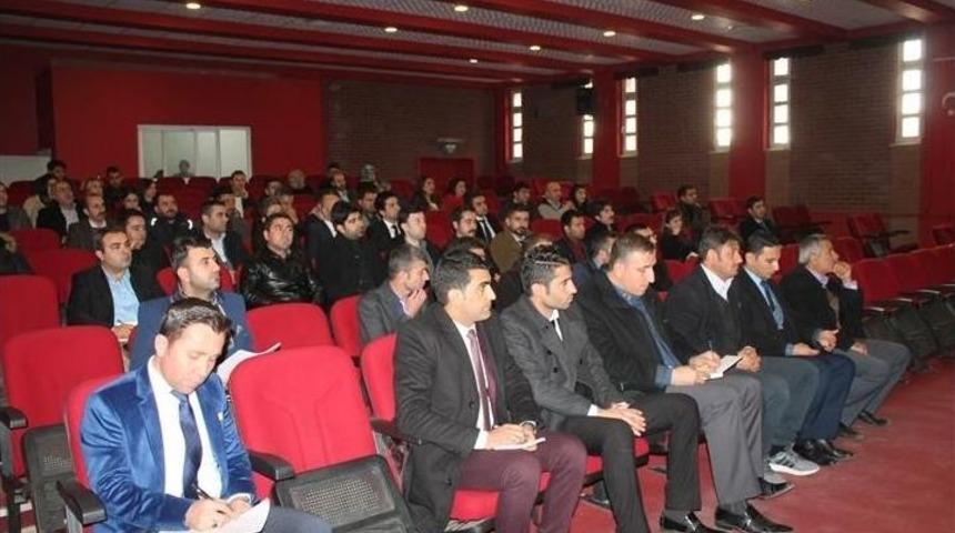 Silopi&rsquo;de Okul M&uuml;d&uuml;rlerine Seminer Verildi