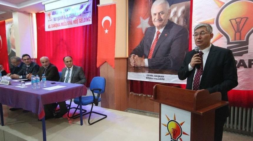 Beyşehir&rsquo;de Ak Parti Mahalle Y&ouml;netimleri Ve 63. Danışma Meclisi Toplantısı