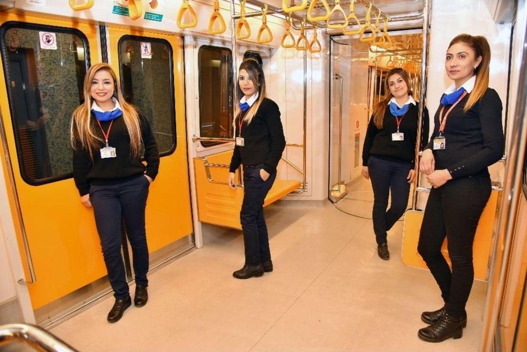 Adana&rsquo;nın Metrosu Da Kadınlara Emanet