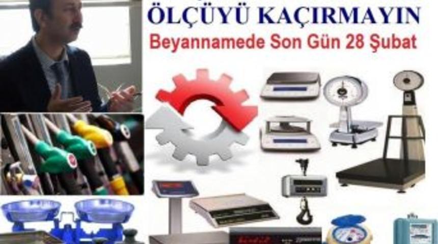 &Ouml;l&ccedil;&uuml; Ve Tartı Aletlerinin Muayenesi