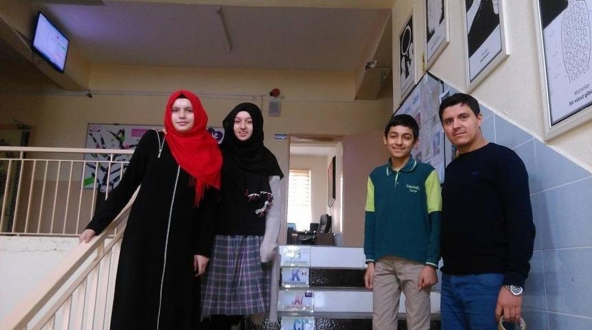 Seydi Resul İmam Hatip Ortaokulunda &lsquo;konuşan Merdivenler&rsquo;