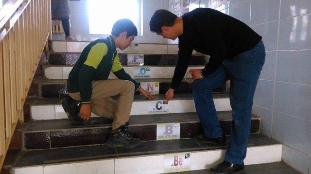Seydi Resul İmam Hatip Ortaokulunda &lsquo;konuşan Merdivenler&rsquo; 1