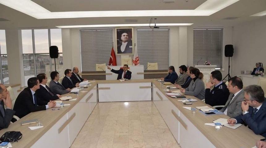 Başkan Yağcı İstişare Toplantısında