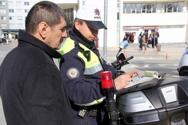 Samsun’da Kasksız Motosiklet Sürücülerine Ceza Yağdı