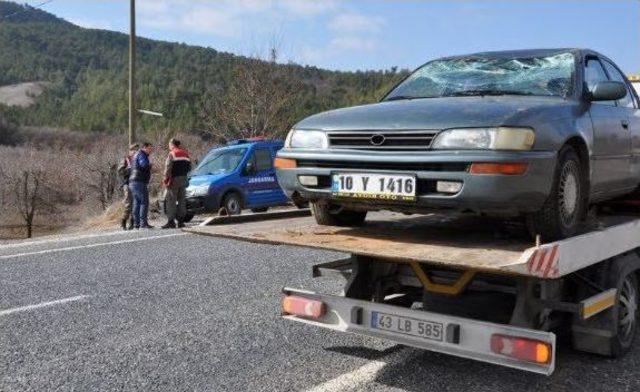 Simav’da Trafik Kazası: 1 Yaralı