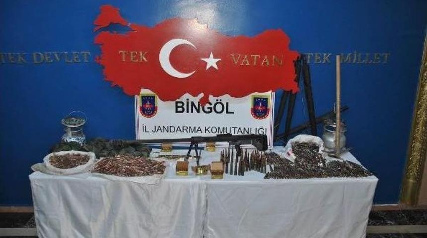 Bing&ouml;l'de 1.5 Ton G&uuml;bre Ve 500 Kilo Patlayıcı Ele Ge&ccedil;ti