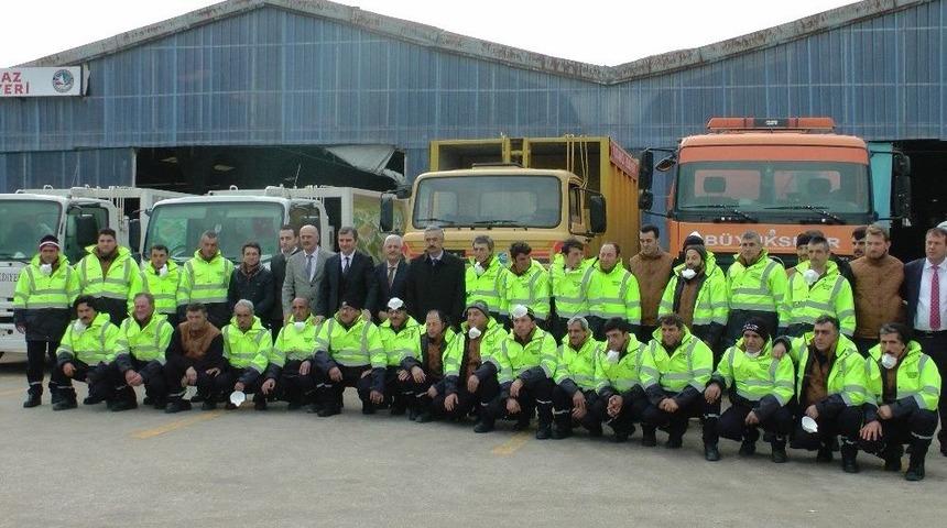 Başkan Yemenici, İş&ccedil;ilerle Kahvaltı Yaptı