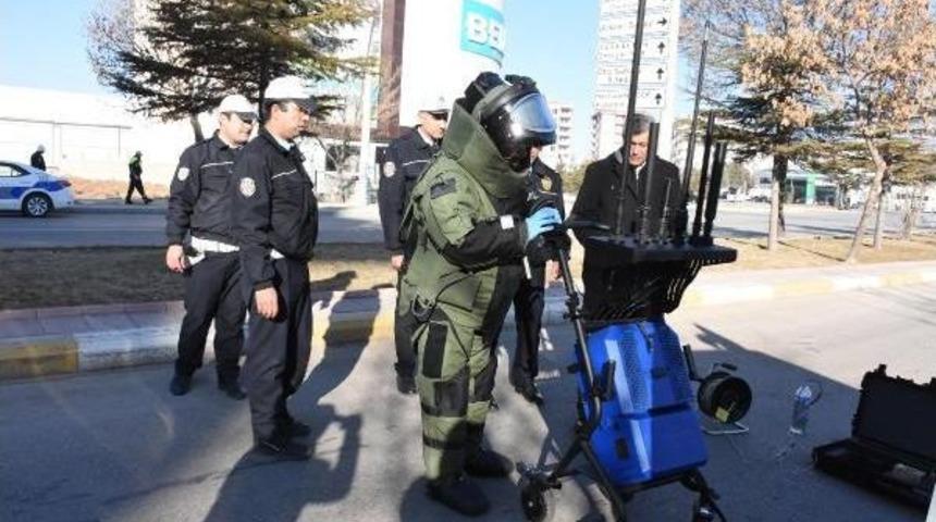 Aksaray'da Ş&uuml;pheli Valiz Paniği