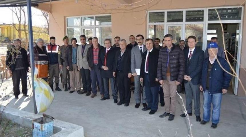 Kaymakam Kaya&rsquo;dan Alacaoğlu K&ouml;y&uuml; Ziyareti