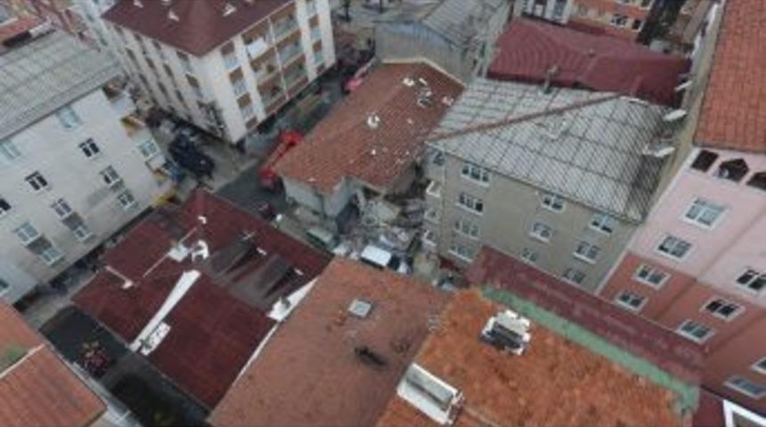 (özel Haber) Kanarya’daki Doğalgaz Patlamasının Yaşandığı Pastane Havadan Görüntülendi