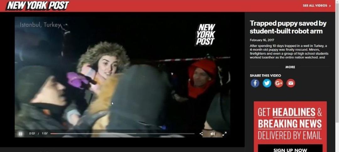 "kuyu"nun Kurtarılma Operasyonuna D&uuml;nya Basınından B&uuml;y&uuml;k İlgi