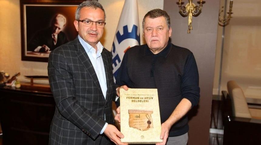 Yargıtay Başkanı Cirit, Başkan K&ouml;şker&rsquo;i Ziyaret Etti