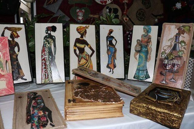 Masmek Kursiyerlerinin Eserleri Sergilendi 1