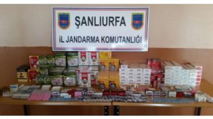 Şanlıurfa&rsquo;da Cinsel Uyarıcı Hap, Ka&ccedil;ak &Ccedil;ay Ve Sigara Ele Ge&ccedil;irildi