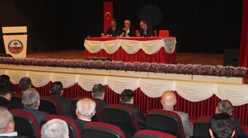Tokat&rsquo;ta Muhtarlar Toplantısı