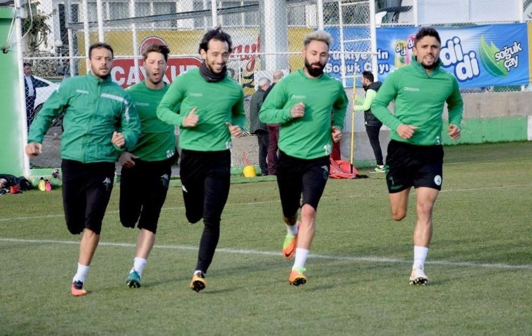 Giresunspor, Elazığspor Hazırlıklarına Başladı