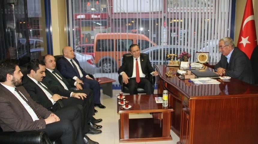 Ceylan&rsquo;dan Esnaf Ve Sanatkarlar Kredi Ve Kefalet Kooperatifi&rsquo;ne Ziyaret