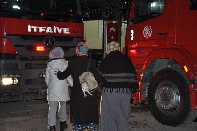 Bursa’da Korkutan Yangın