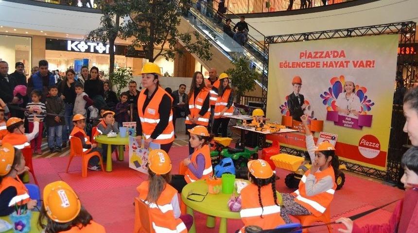 Minik İnşaat M&uuml;hendisleri Şantiyede Buluştu