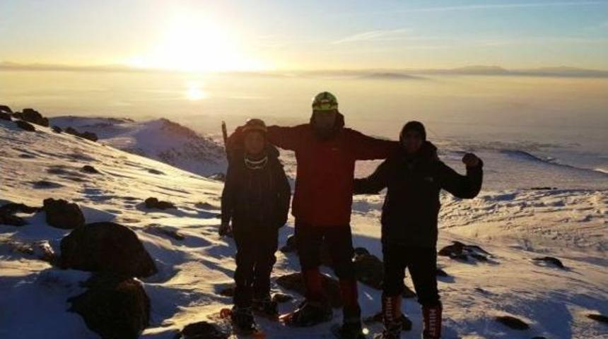 S&uuml;phan Dağı&rsquo;Na Kış Tırmanışı