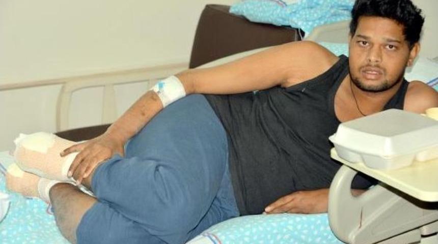 'umuda Yolculuk'ta Donan Ayak Parmakları Kesildi