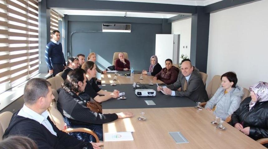 Kayın Mantarı &Uuml;reticileri İle Toplantı