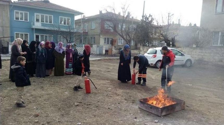 Yangın Tatbikatı Yapıldı