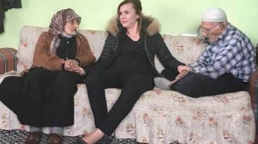 Kaymakam U&ccedil;ar Yaşlı &Ccedil;ifti Ziyaret Etti