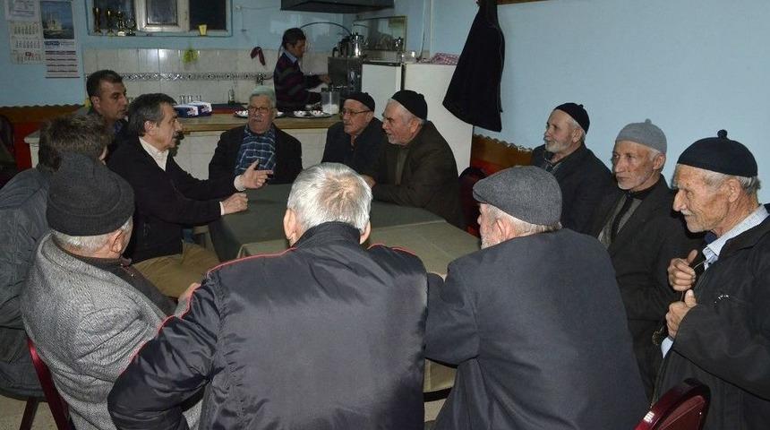 Başkan Ahmet Ata&ccedil;&rsquo;ın Alpagut Ve Karaoğlan Mahalleleri Ziyareti