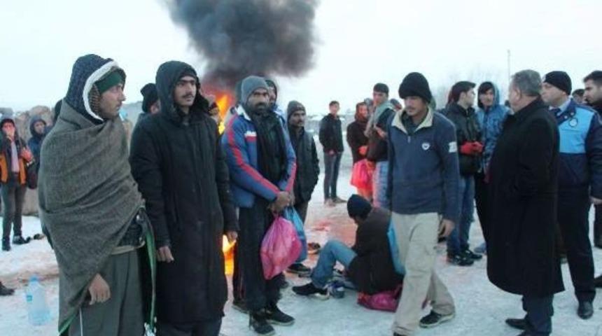 Donmak &Uuml;zere Olan Ka&ccedil;akları Zabıta M&uuml;d&uuml;r&uuml; Kurtardı