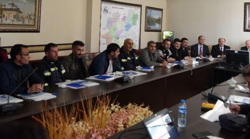 Eski&rsquo;den İş Kazalarına Karşı Uygulamalı Eğitim