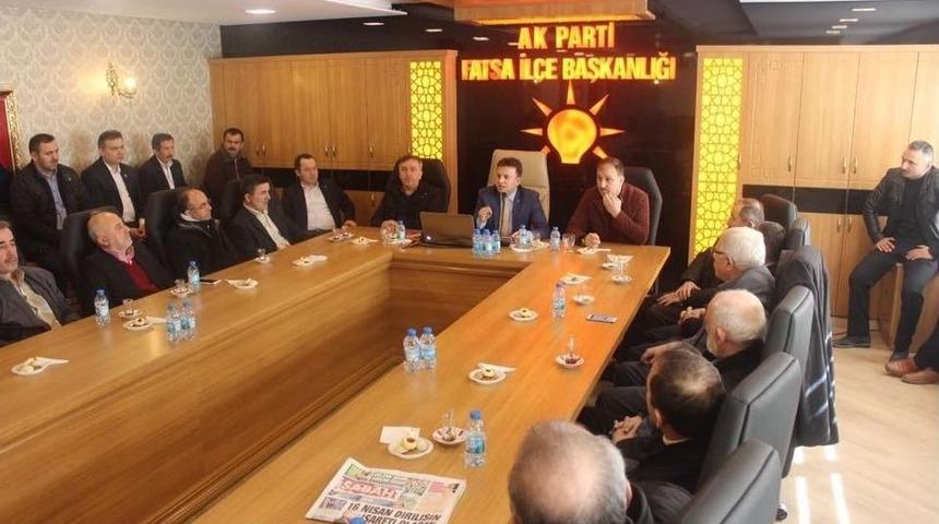 Mahalle Başkanları İle Referandum Toplantısı