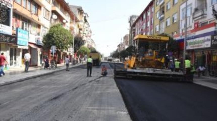 D&uuml;zce&rsquo;de Asfalt Sezonu Başlıyor