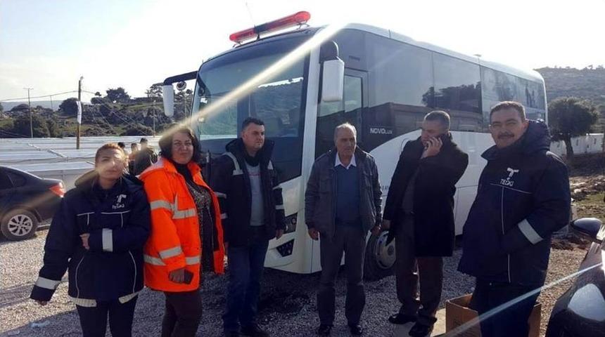 Teski&rsquo;den &Ccedil;anakkale Depremzedelerine Yardım