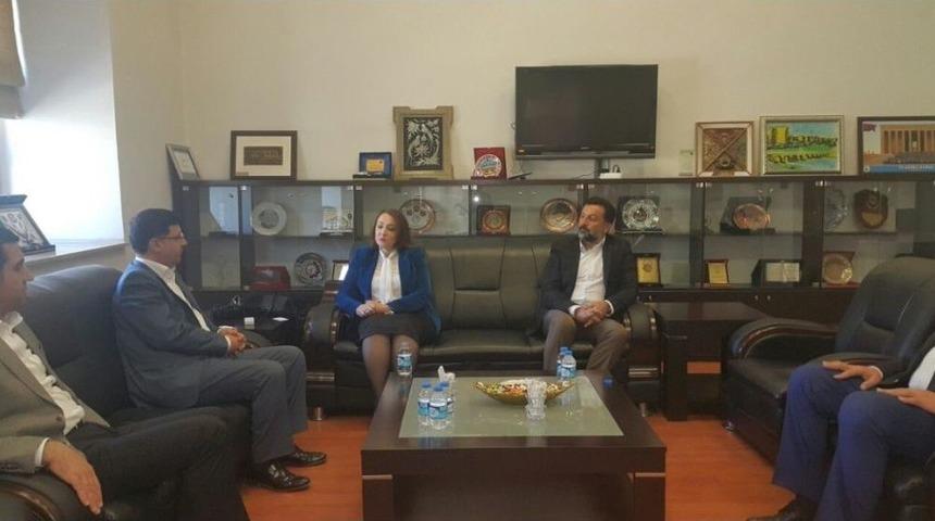 İş Adamları Ve İş Kadınları Konfederasyonu Genel Başkanı Atasoy, Diyarbakır&rsquo;da