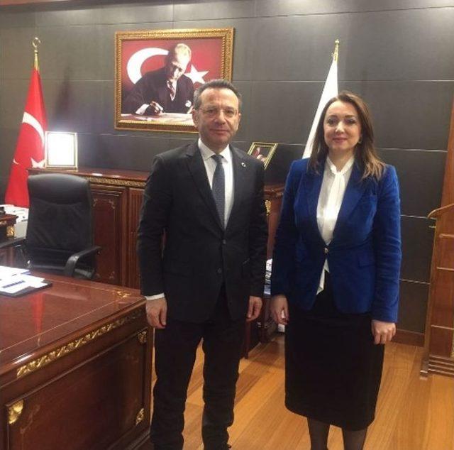 İş Adamları Ve İş Kadınları Konfederasyonu Genel Başkanı Atasoy, Diyarbakır’da