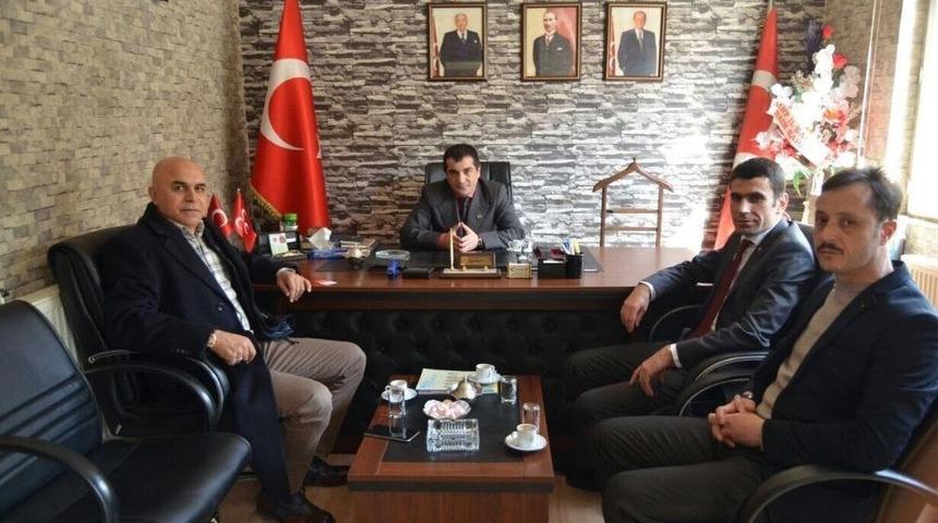 Başkan Korkut&rsquo;tan Mhp Yakutiye İl&ccedil;e Teşkilatına Ziyaret