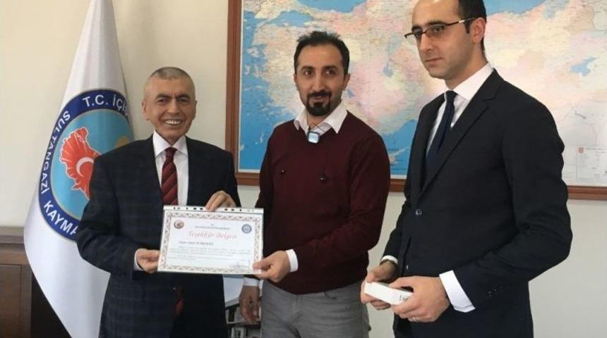 Antibiyotiği Az Yazan Doktorlara Teşekk&uuml;r Belgesi