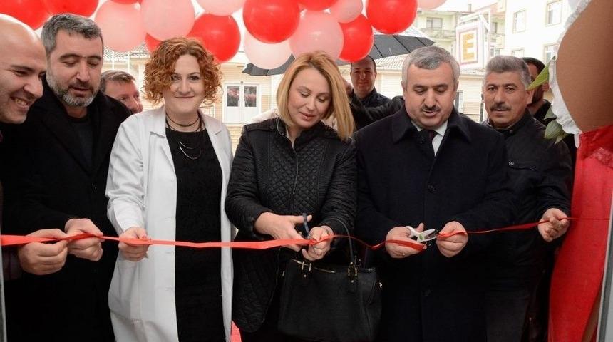 Başkan Baran İşyeri A&ccedil;ılışına Katıldı