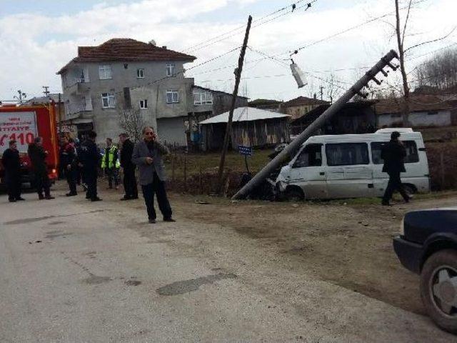 Samsun'da Minibüs Bisiklete Çarptı: 1 Ölü