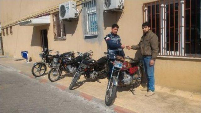 Kahramanmaraş'ta, 7 Motosiklet Hırsızı Tutuklandı