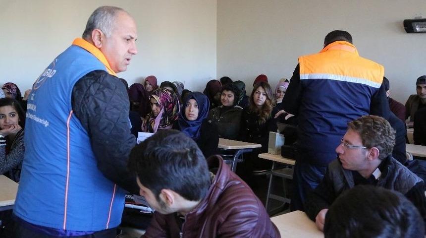 Haliliye Belediyesinden &Ouml;ğrencilere Afet Eğitimi