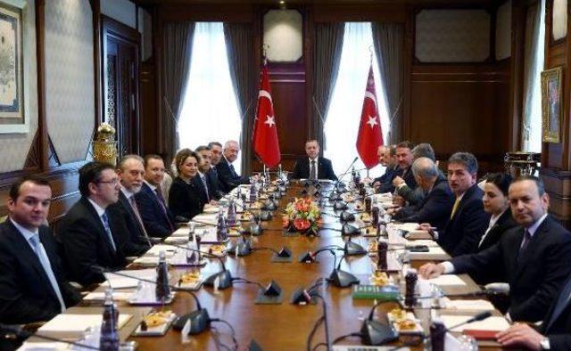 Cumhurbaşkanı Erdoğan, Tüsiad Üyelerini Kabul Etti