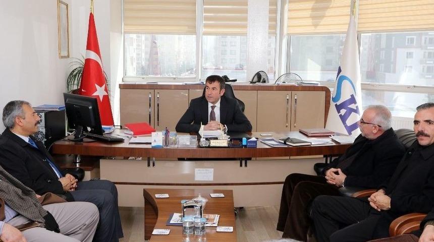 Mahalle Muhtarlarından Vaski&rsquo;ye Ziyaret