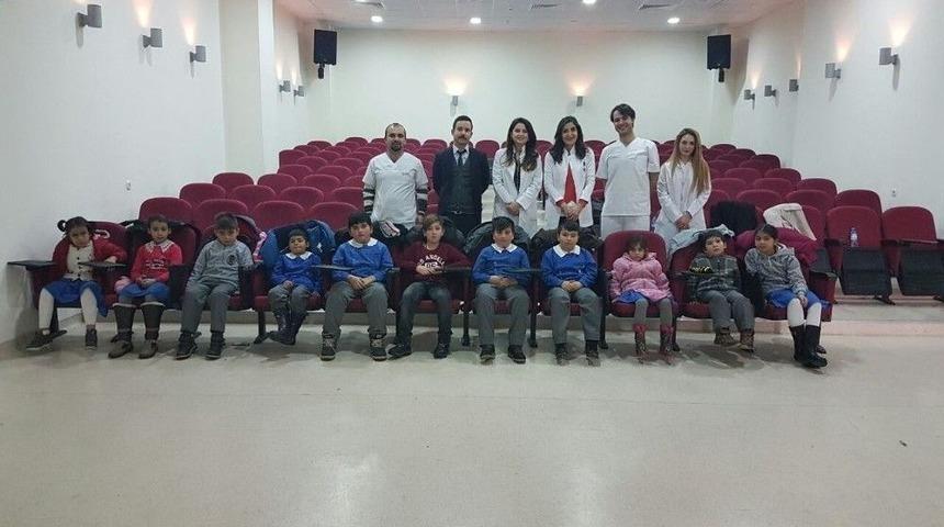 Kozlu K&ouml;y Okulları Ağız Ve Diş Sağlığı Taraması Protokol&uuml;n&uuml;n İlk Ziyareti Ger&ccedil;ekleşti