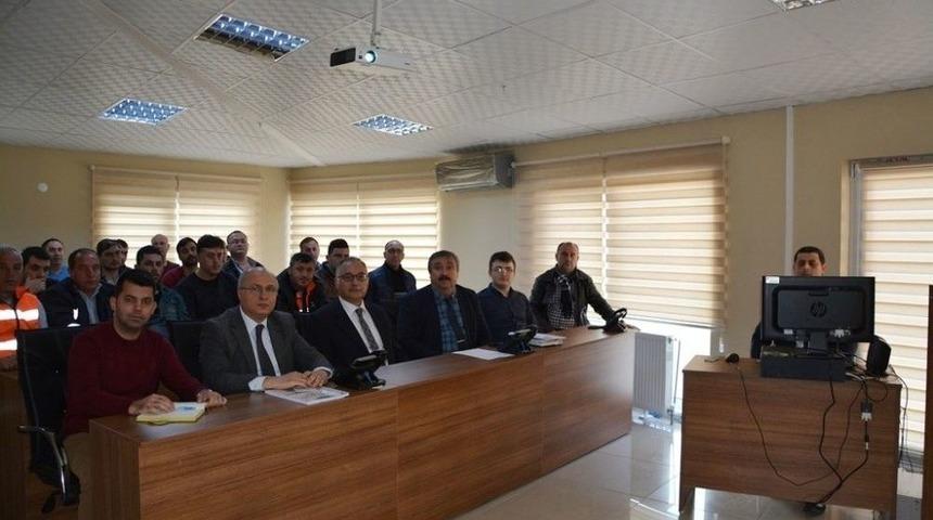 Bit&uuml;ml&uuml; Sıcak Kaplama Ve Ssb Konulu Eğitim